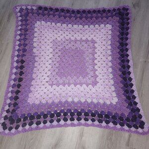 Crocheted blanket